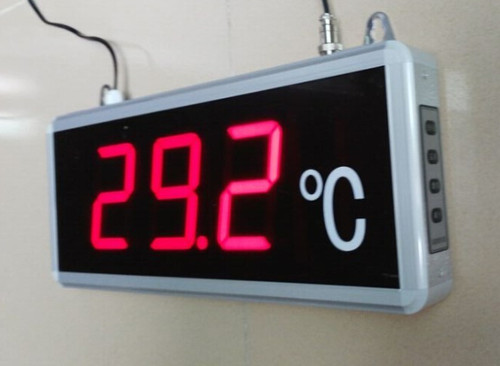 上海发泰单温度显示屏NW40R3量程-50-100℃大屏幕LED显示看板现货