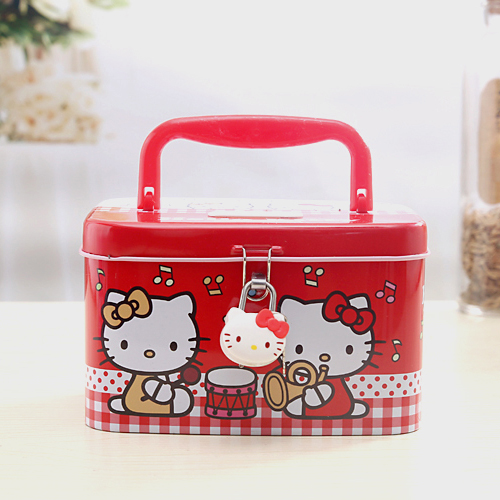 包郵 創意hello kitty存錢罐可愛KT貓帶鎖頭儲蓄罐送兒童學生日禮在類目 節慶用品/禮品, 創意禮品, 儲蓄罐中 - 來自Buy2taobao.com提供專業的淘寶代購服務