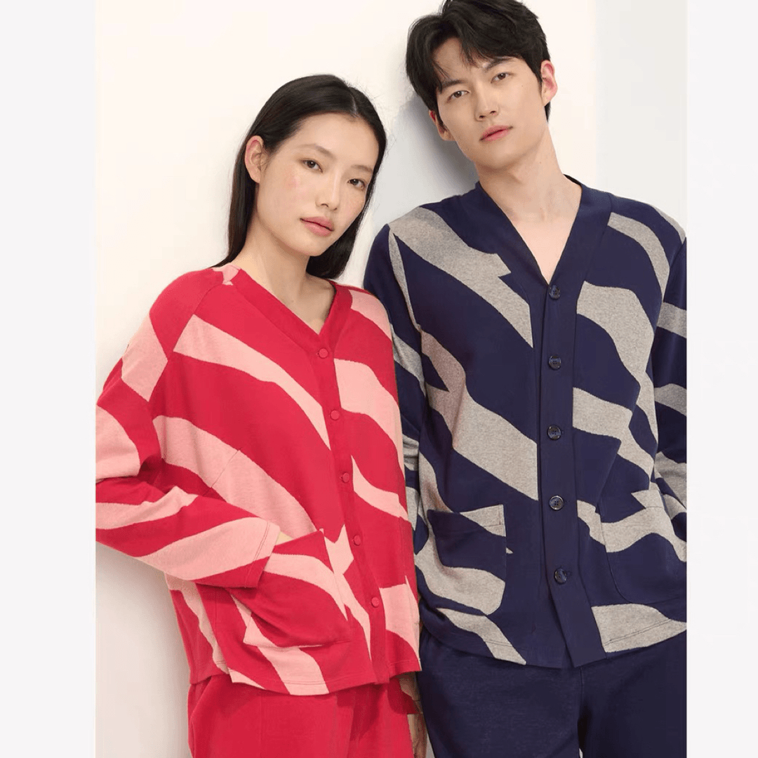 宽画98062情侣睡衣套装98060