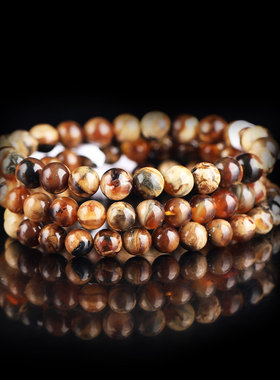 天然缅甸琥珀蜜蜡黑色鬼脸妖花老奶油血瓷白蛋黄溶洞小单圈手串链