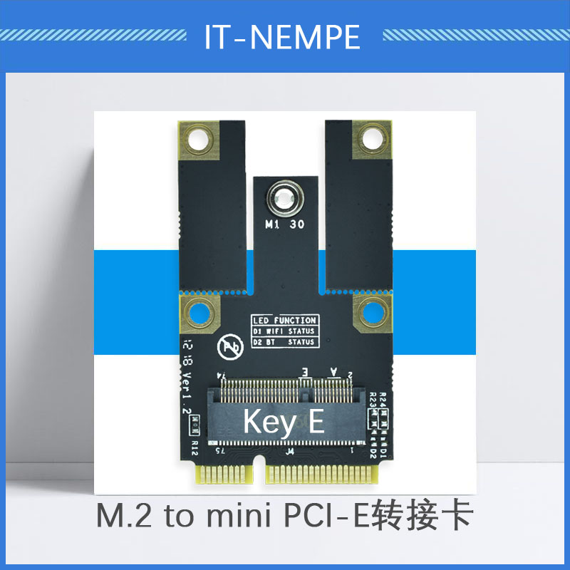 笔记本NGFF转mini pci-e转接卡 m.2转mini pcie无线网卡蓝牙模块-封面