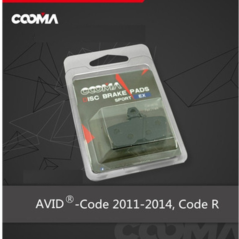 cooma自行山地车刹车片来令片油压AVID  CODE R碟刹器树脂全金属