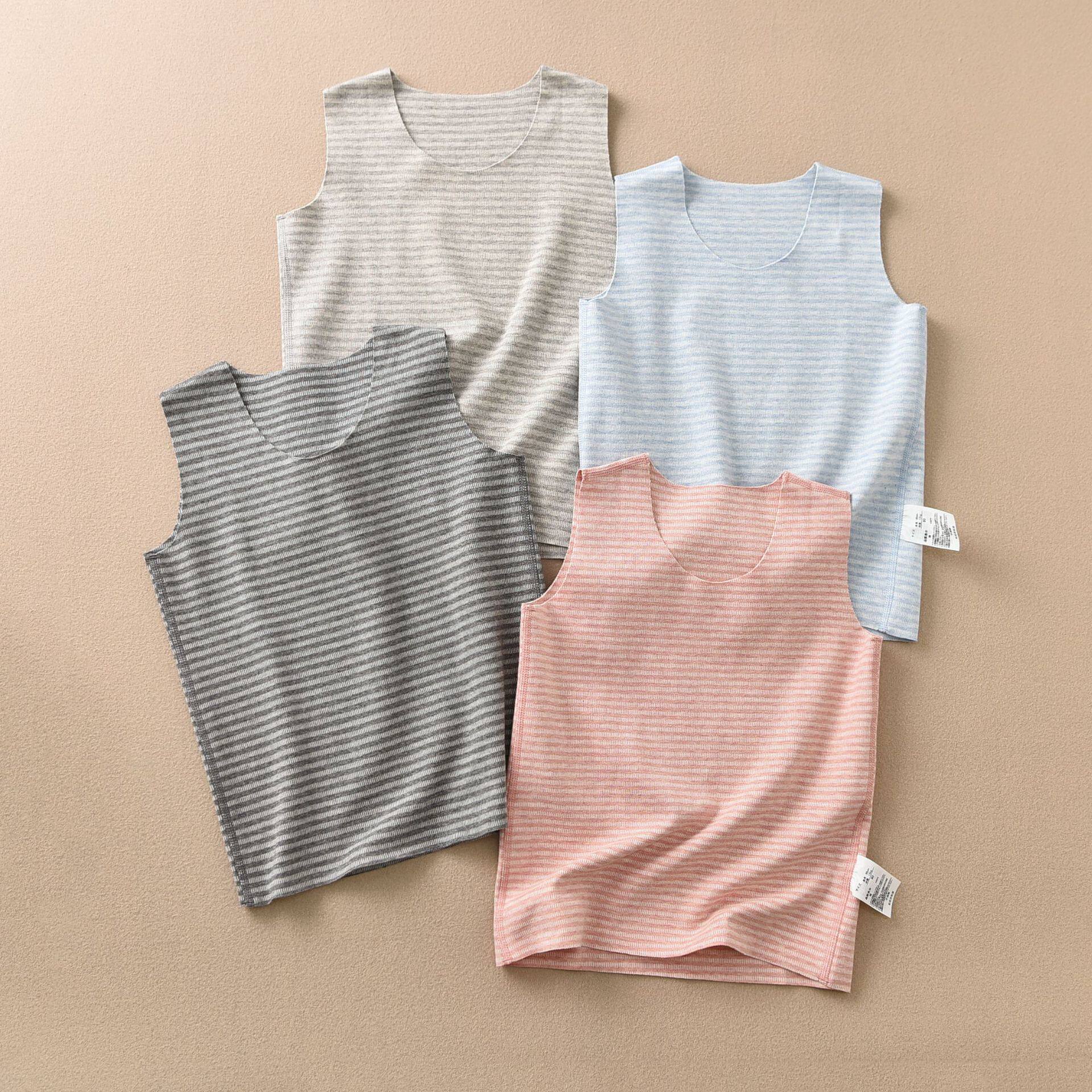 无痕无骨纯棉背心保暖秋冬季弹力