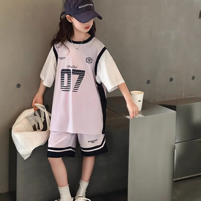韩版速干两件套夏季短袖运动套装