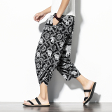 2025夏季风七分裤男宽松印花裤子潮流大码沙滩裤子K28P30,男装牛仔裤,星座220-2,四季星座 2025夏季风七分裤男宽松印花裤子潮流大码沙滩裤子K28P30,男装牛仔裤,星座220-2,四季星座