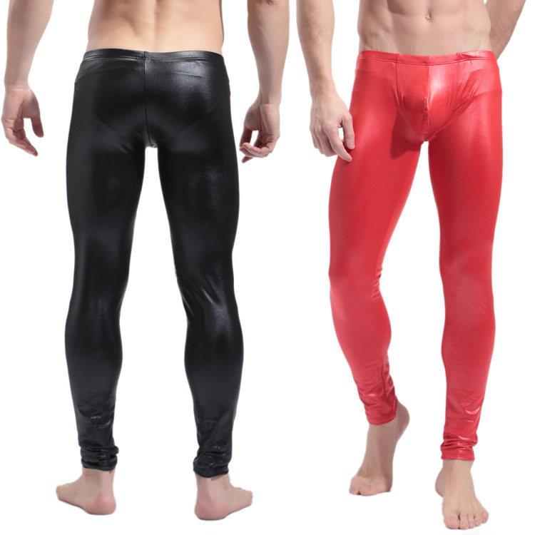 Pantalon cuir homme serré - Ref 1488338 Image 1