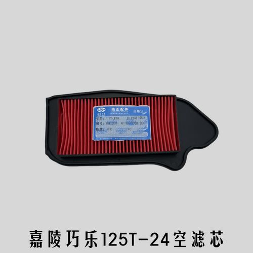 嘉陵巧乐125T-24空气滤芯原厂