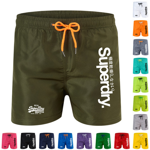 多巴胺色泳裤沙滩裤男士沙滩裤