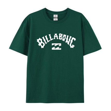 Men's Summer Billabong Print T Shirt 男士纯棉短袖t恤女士上衣