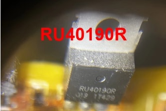RU40190R 汽车电脑板新能源控制器场效应MOS三极管 全新