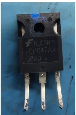 FDH047AN FDH047AN08A0 汽车方向机电脑板场效应三极管拆机测量