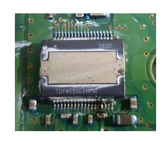 TDF8599CTH/N1 汽车电脑板芯片 拆车件