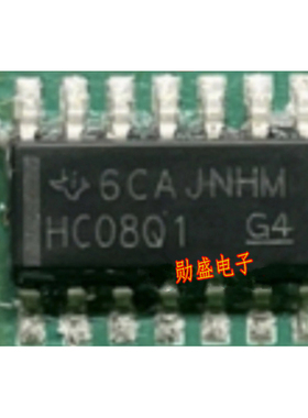 HC08Q1 SN74HC08QDRQ1 汽车电脑板多通道逻辑门IC芯片驱动SOP14脚