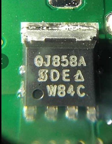 QJ858A 汽车电脑板4脚管IC芯片 全新进口 SQJ858A 质量好