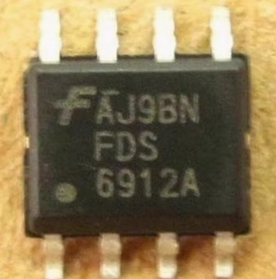 FDS6912A 汽车电脑板N沟道电源管理IC芯片SOP8脚