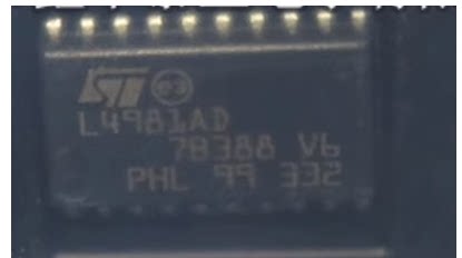 L4981AD013TR 丝印L4981AD 贴片封装SOP20 电源管理芯片原装