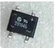 DB104G DB104S DBS104 汽车电脑板贴片整流桥SOP4脚