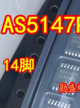 AS5147P 汽车电脑板磁旋转位置传感器IC芯片TSSOP14脚
