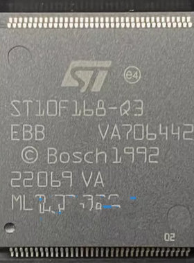 拆车件带板子 ST10F168-Q3 封装 QFP-144 微控制器芯片IC