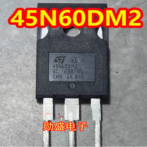 45N60DM2 STW45N60DM2AG 新能源充电机MOS场效应三极管拆机测量好