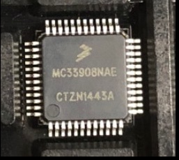 全新原装正品MC33908NAE 贴片LQFP48封装 MC33908 电源管理芯片