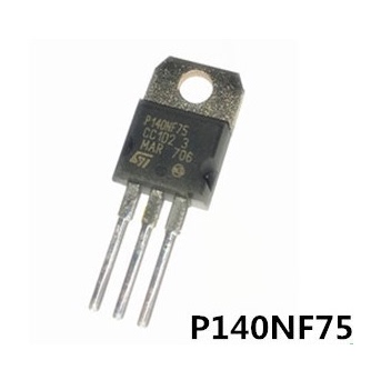 进口 P140NF75 STP140NF75 长脚 TO220直插 场效应管