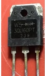 MUR30U60PT 30U60PT 逆变器整流快恢复二极管进口拆机测量好