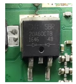 20A60CTB SBR20A60CTB 汽车电脑板肖特基二极管TO263