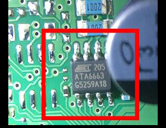 ATA6663 汽车LIN收发器通讯IC芯片模块 SOP8脚全新进口