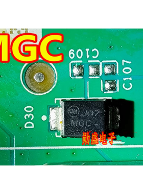 MGC 汽车电脑板双向保护二极管1SMB28CAT3G DO-214AA B型