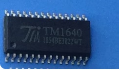 TM1640 汽车电脑板显示LED驱动芯片SOP28脚