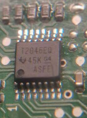 T2046EQ 汽车触摸屏控制芯片 TSC2046EQPWRQ1 贴片密脚16脚