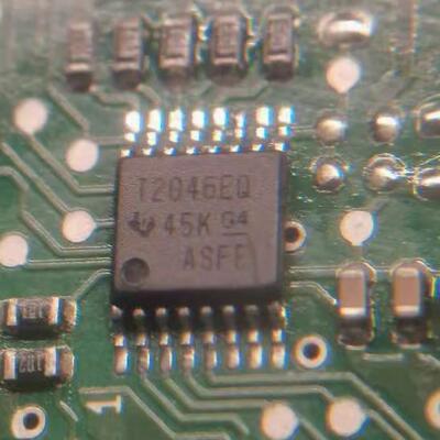 T2046EQ 汽车触摸屏控制芯片 TSC2046EQPWRQ1 贴片密脚16脚