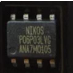 P06P03LVG 汽车中控导航P沟道场效应电源管芯片SOP8脚