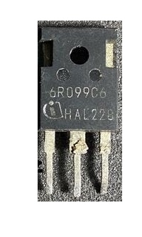 6R099C6 新能源充电机易损场效应功率管进口拆机测量好 大管