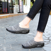 43包头凉拖鞋 夏季 镂空洞洞鞋 户外拖鞋 速干摇摇底半拖鞋 女大码