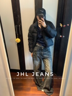 新品 重洗水微喇叭牛仔裤 JEANS JHL 男女