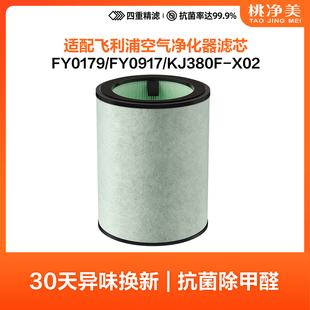 適配飛利浦空氣凈化器濾芯KJ380F 00過濾網(wǎng)FY0179 AC0917 X02