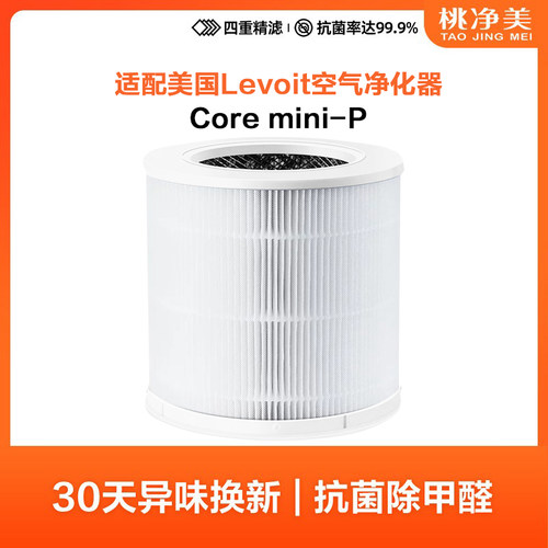 适配Levoit Core Mini-P迷你空气净化器滤网Air purifier过滤器RF