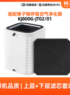 适配锤子JOSETRONCO/畅呼吸空气净化器过滤网滤芯KJ800G-JT02/01
