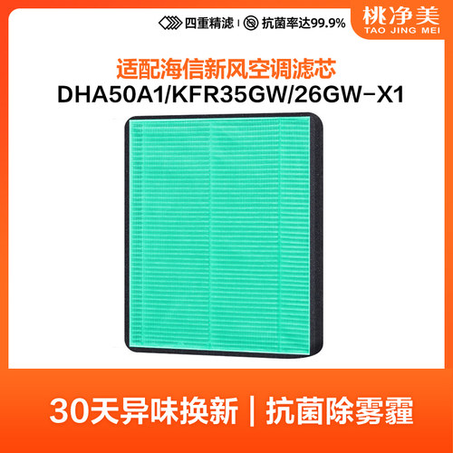 适配海信新风空调DHA50A1滤网