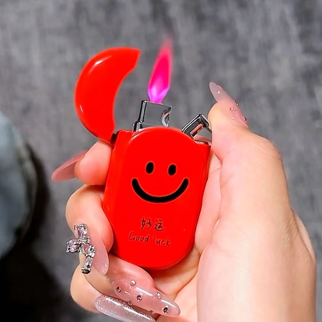 定制打火机新款鹅蛋圆形直冲防风打火机个性充气点火器送男友礼物