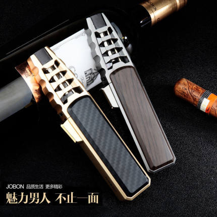 正品中邦直冲打火机焊枪蓝焰金属充气打火机户外焊枪点香点艾专用