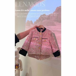 Lenakids【莫妮卡】重工高端气质小香风女童羽绒服套装22112811