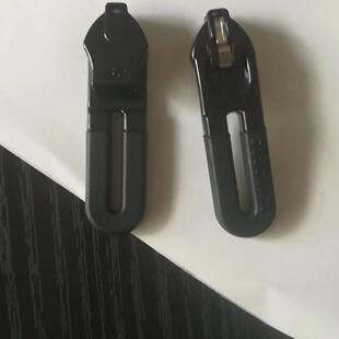 5号也叫7号 尼龙齿拉链反装反拉头 可双向双头双开防水拉锁扣辅料