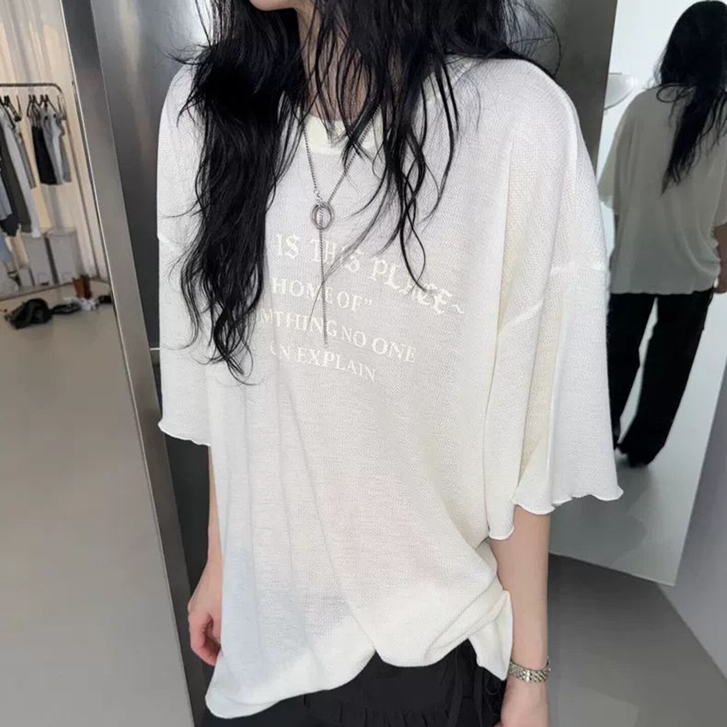 短袖通勤韩国代购宽松休闲T恤女