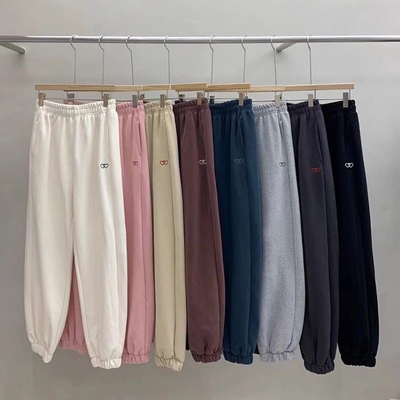 松紧腰百搭韩国长裤加绒休闲裤