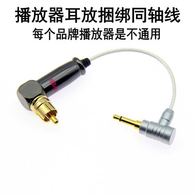 镀银3.5转RCA莲花coax同轴线
