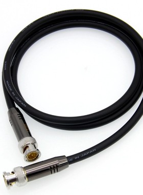 日本佳耐美S/PDIF 75欧数字音频同轴RCA时钟线同轴信号线RCA转BNC