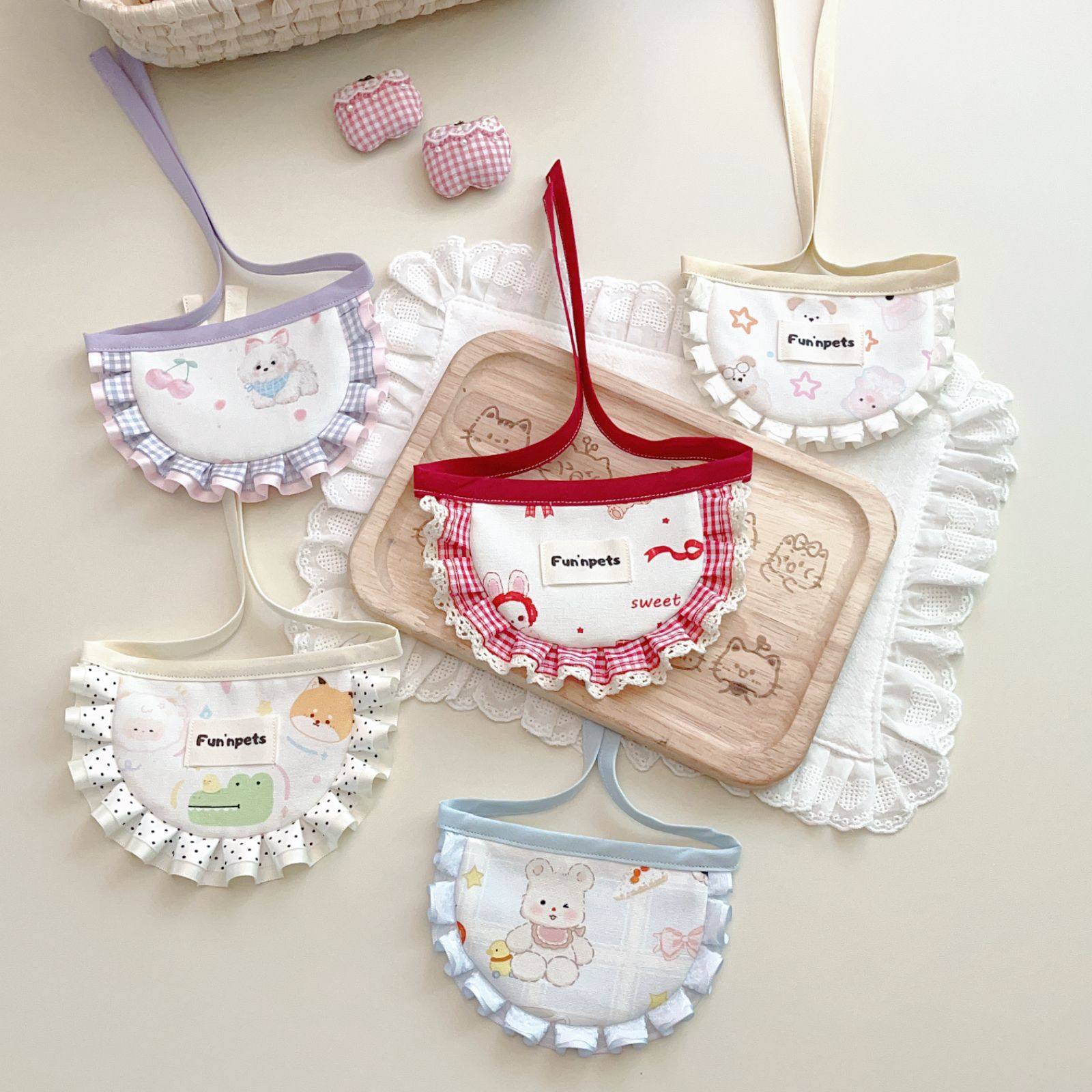 特价款韩系宠物围兜纯棉猫咪狗狗可爱口水巾宠物生日围兜配饰代发,宠物/宠物食品及用品,围巾/口水巾,淘宝优惠券,粉丝福利购,淘宝优惠卷